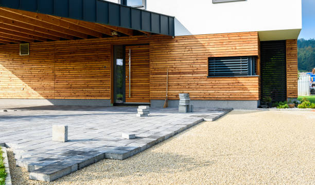 Residential Paver Driveway in Mayfield, PA